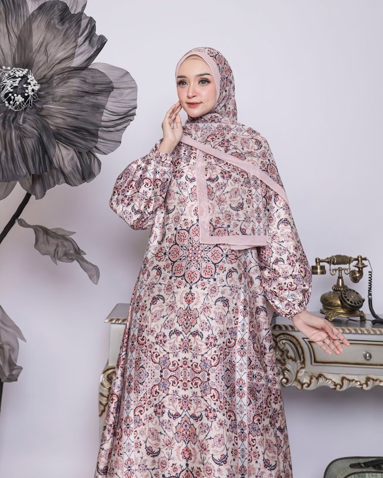 Gamis Florenza Series Set Pashmina
