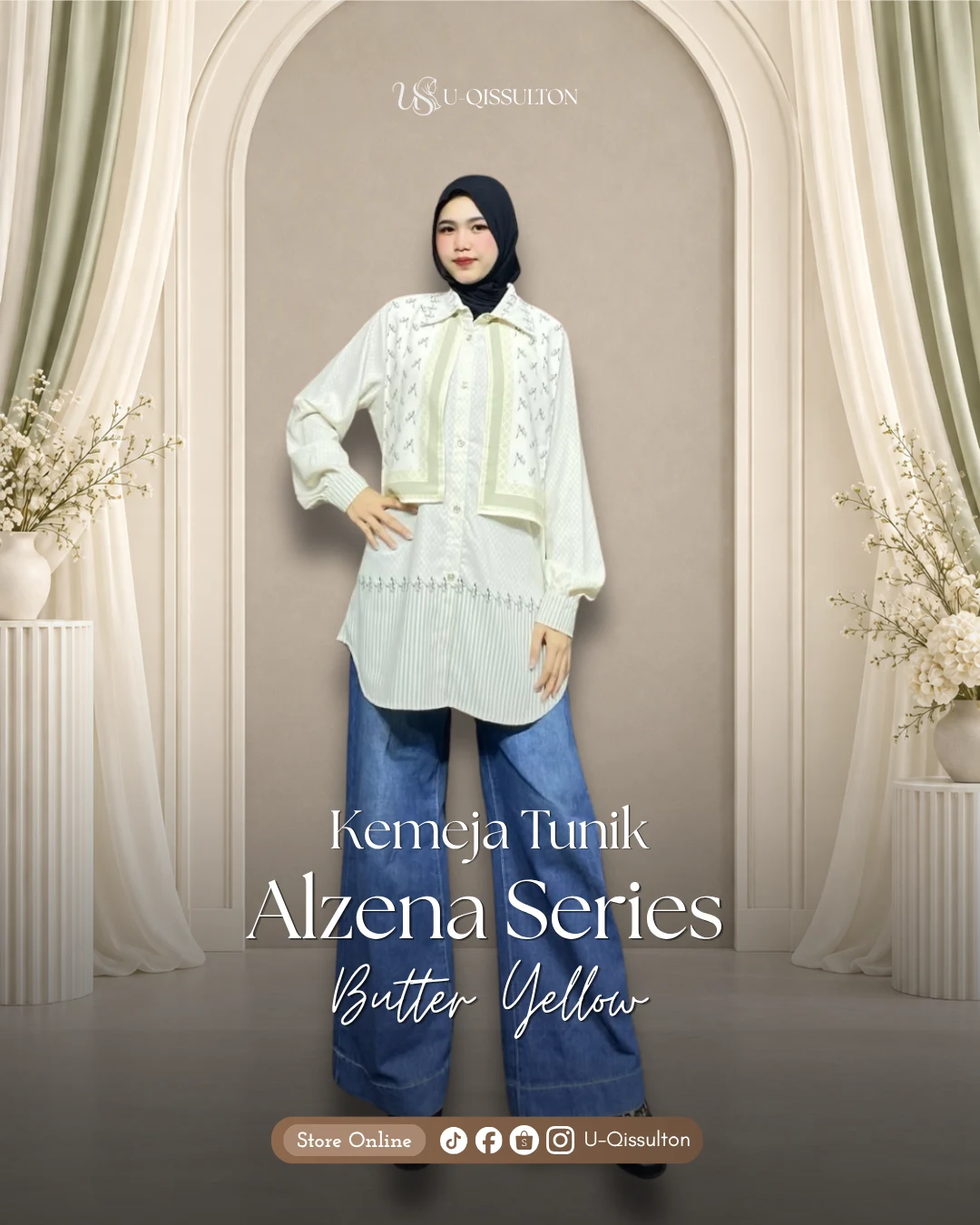 Kemeja Tunik Alzena Series