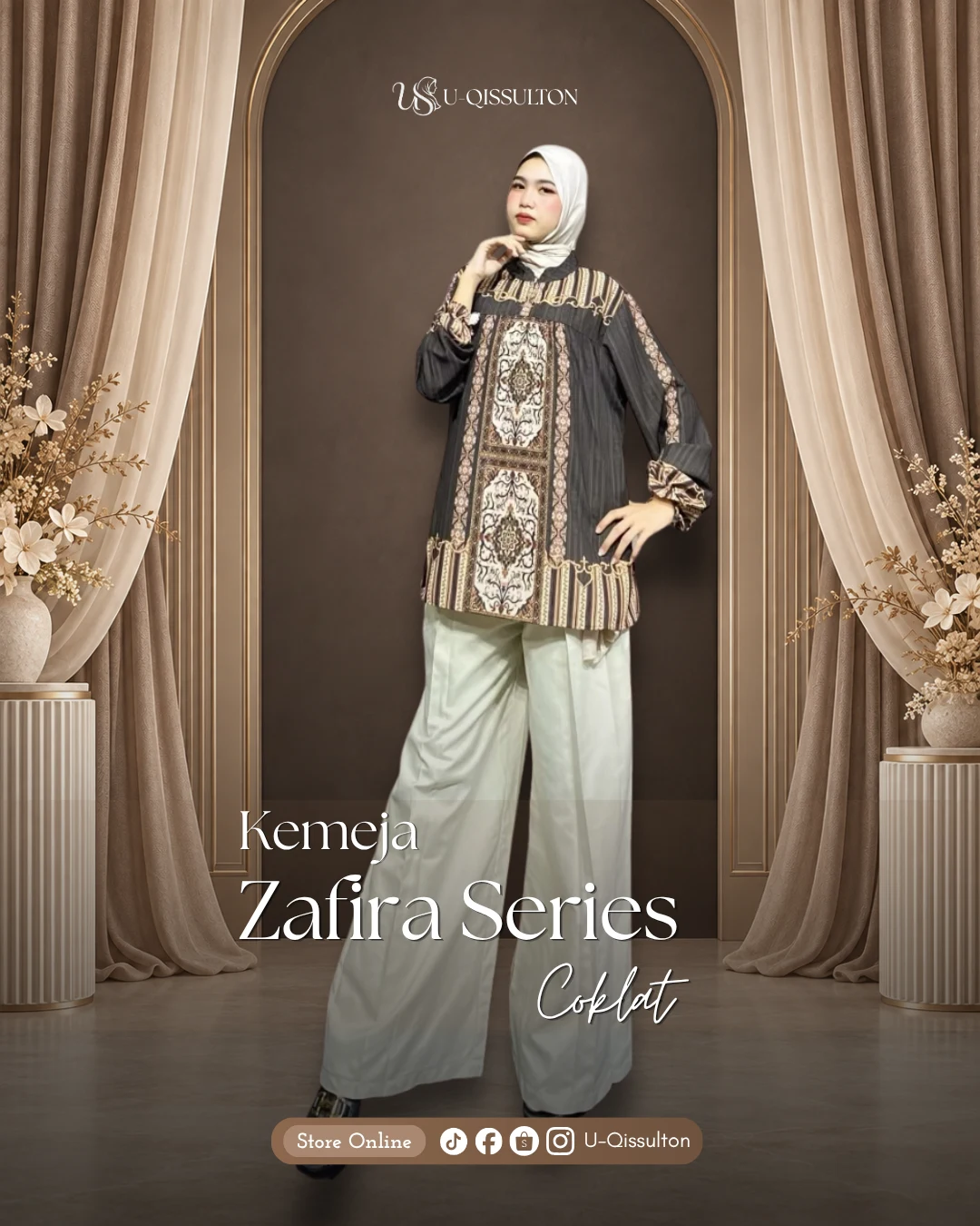 Kemeja Zafira Series