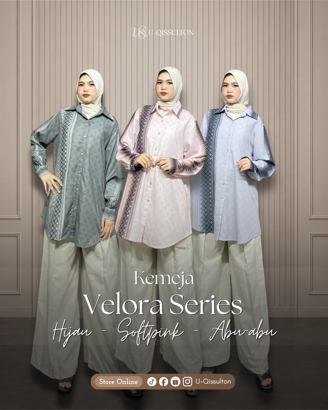 Kemeja Velora Series